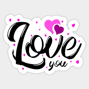 I love you Sticker